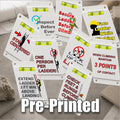 TrueSet™ 4:1 Ladder Angle Indicator with Pre-Printed Safety Messages - 24 Pack